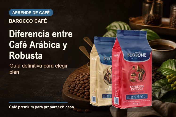 Diferencia entre Café Arábica y Robusta