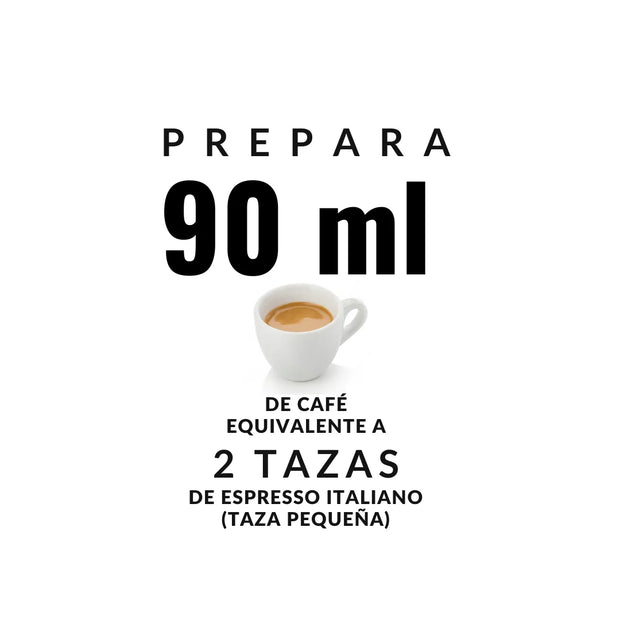Cafetera Moka Mini Express para 2 tazas 90ml (no incluye tazas) Bialetti