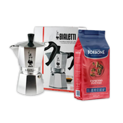 Promo Bialetti Moka 6 tazas + Borbone Intenso 1kg en grano