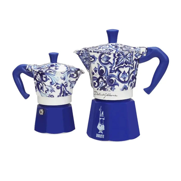 Cafetera Moka Dolce&Gabbana Blu Bialetti 3 tazas
