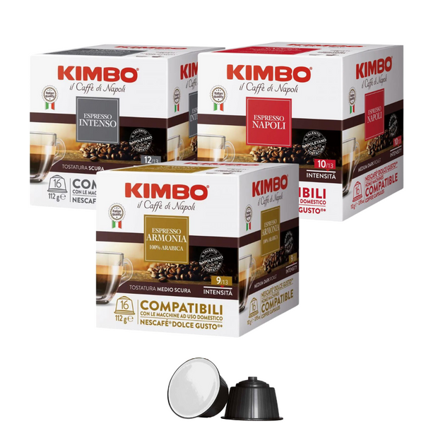 Pack Kimbo Compatible Dolce Gusto