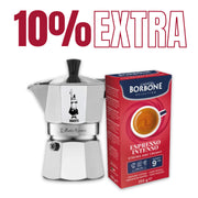 Promo Bialetti Moka 2 tazas + Borbone Molido