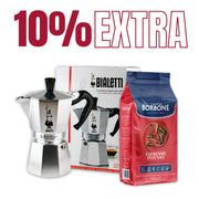 Promo Bialetti Moka 6 tazas + Borbone Intenso 1kg en grano