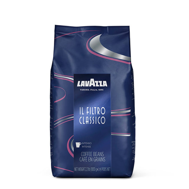 Café en granos Lavazza 1kg Filtro Classico - Cafe Barocco ChileCafé en granos Lavazza 1kg Filtro Classico