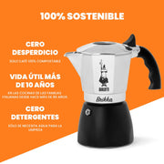 Cafetera Bialetti Brikka 4 tazas - Cafe Barocco ChileCafetera Bialetti Brikka 4 tazas