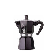 Cafetera Bialetti Negra 3 tazas - Cafe Barocco ChileCafetera Bialetti Negra 3 tazas