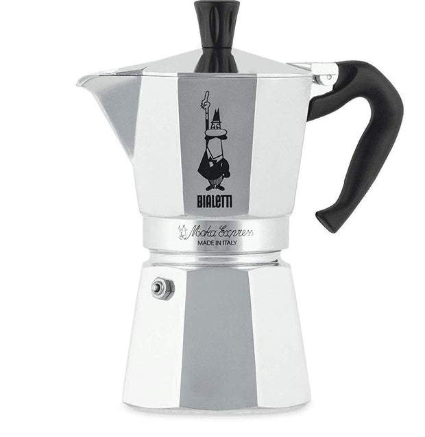 Cafetera Moka Bialetti 6 Tazas - Cafe Barocco ChileCafetera Moka Bialetti 6 Tazas