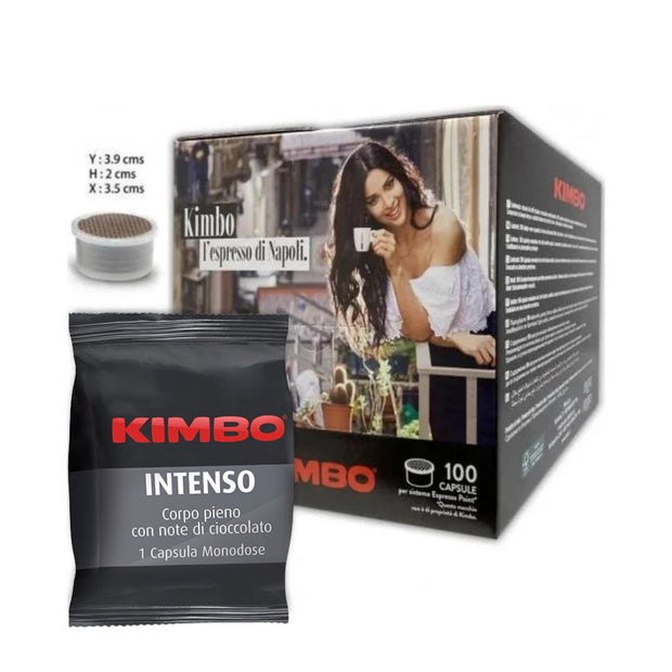 Capsulas Fap Kimbo Intenso Espresso Point - Cafe Barocco ChileCapsulas Fap Kimbo Intenso Espresso Point