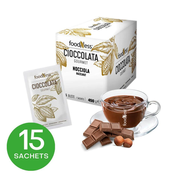 Chocolate Caliente Avellana 15 sachet - Cafe Barocco ChileChocolate Caliente Avellana 15 sachet