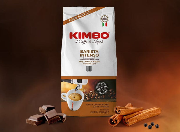 Kimbo Barista Intenso 1Kg Café en Granos - Cafe Barocco ChileKimbo Barista Intenso 1Kg Café en Granos