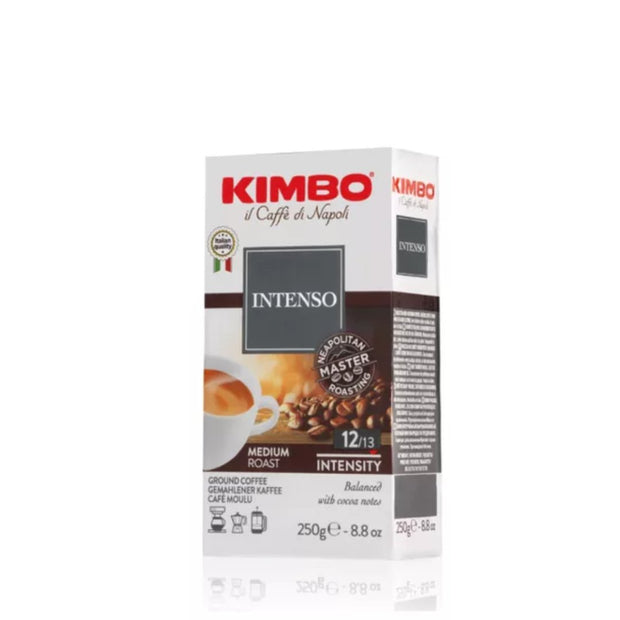 Kimbo Intenso molido de 250g - Cafe Barocco ChileKimbo Intenso molido de 250g