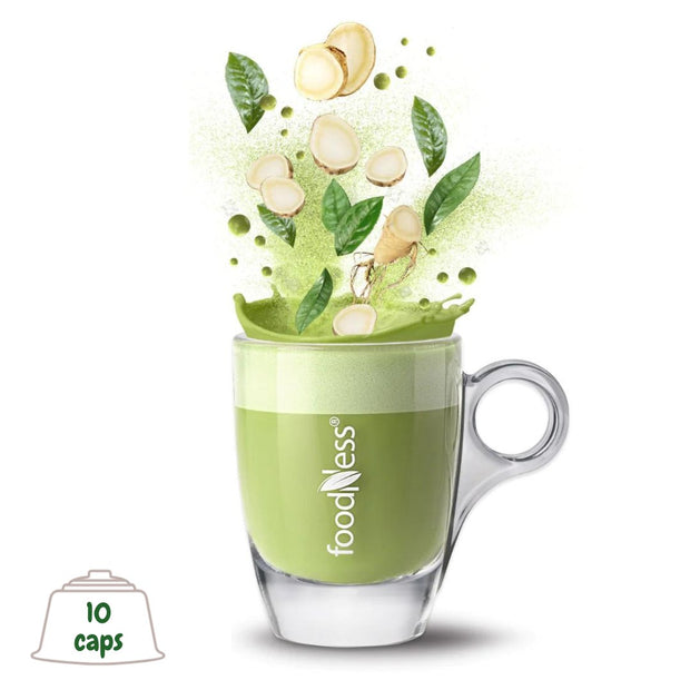 Matcha Latte con Ginseng Dolce Gusto compatible - Cafe Barocco ChileMatcha Latte con Ginseng Dolce Gusto compatible