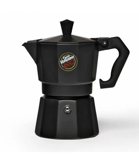 Cafetera Moka Vergnano 3 Tazas - Negro