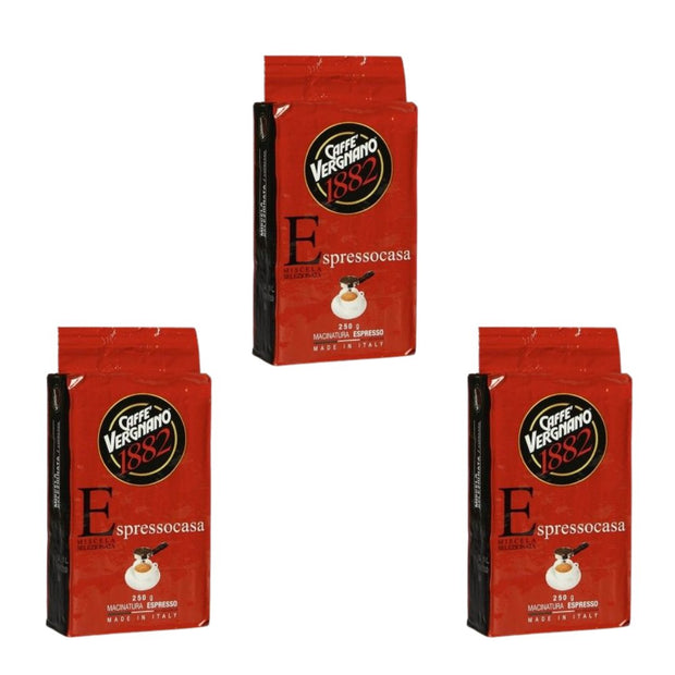 Pack 3 x Café Vergnano Espressocasa - Cafe Barocco ChilePack 3 x Café Vergnano Espressocasa