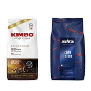 Pack Café en granos Lavazza Crema y Aroma y Kimbo Extra Cream - Cafe Barocco ChilePack Café en granos Lavazza Crema y Aroma y Kimbo Extra Cream