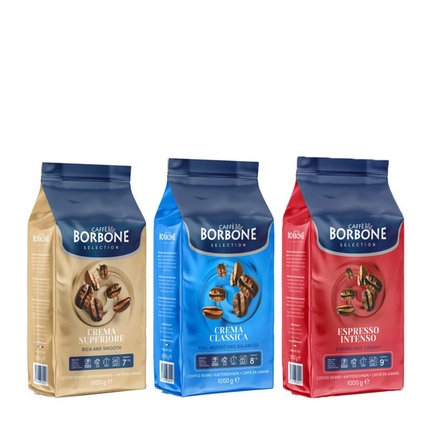 Pack Café granos Borbone 3Kg - Cafe Barocco ChilePack Café granos Borbone 3Kg