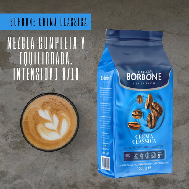 Pack Café granos Borbone 3Kg - Cafe Barocco ChilePack Café granos Borbone 3Kg