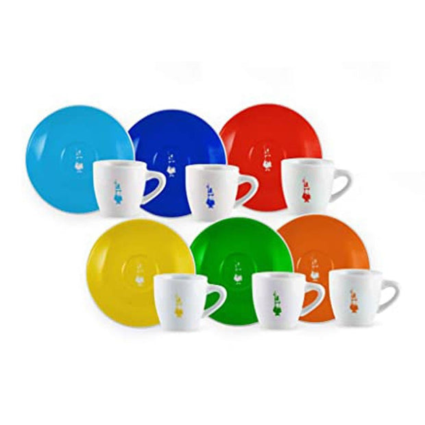 Set Regalo 6 tazas Moka Bialetti - Cafe Barocco ChileSet Regalo 6 tazas Moka Bialetti