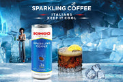 Sparkling Coffee Kimbo en lata 250ml - Cafe Barocco ChileSparkling Coffee Kimbo en lata 250ml