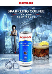 Sparkling Coffee Kimbo en lata 250ml - Cafe Barocco ChileSparkling Coffee Kimbo en lata 250ml