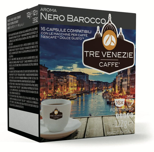 Capsulas  Compatibles Dolce Gusto  Nero Barocco - Cafe Barocco Chile