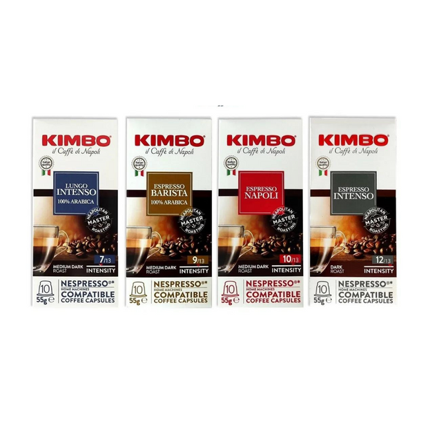 Pack 80 Capsulas Kimbo - Cafe Barocco Chile