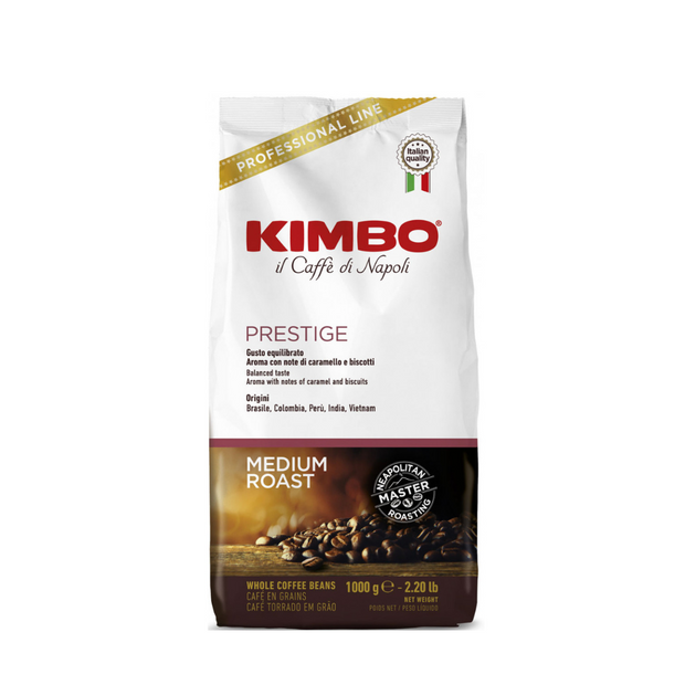 Kimbo Prestige 1Kg - Cafe Barocco Chile