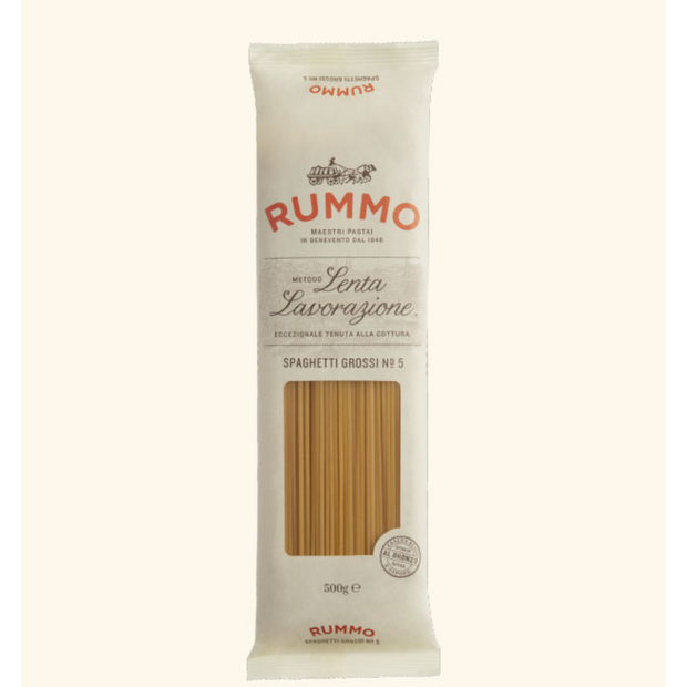 Spaghetti Rummo Nr5 500 gr - Cafe Barocco Chile