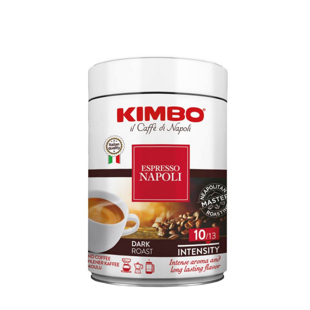 Kimbo Napoli molido de 250g - Cafe Barocco Chile